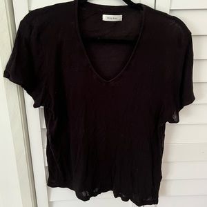 Anine Bing black v-neck